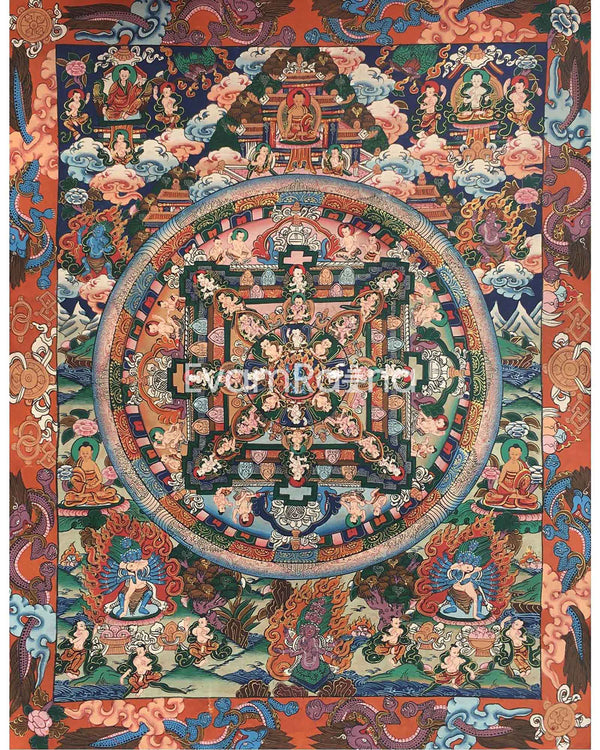 Mahakala Mandala Thangka 