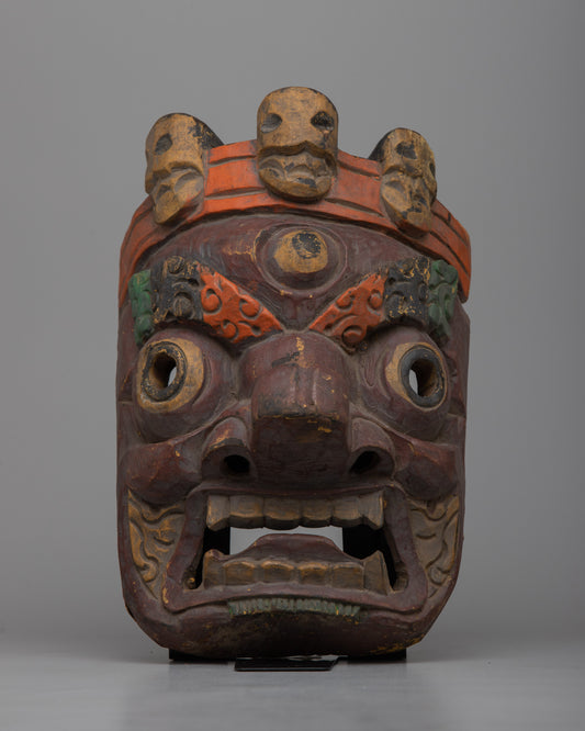 Vintage Mahakala Mask