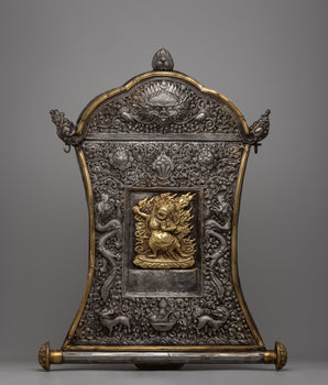 Iron Mahakala Metal Thanka