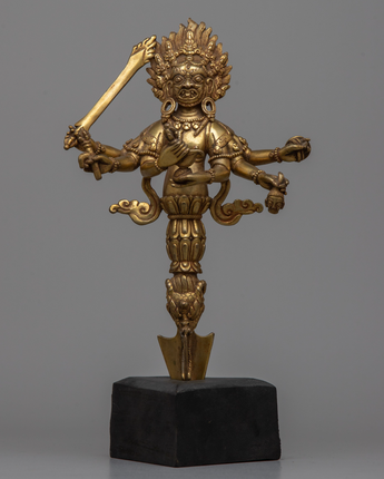 Copper Mahakala Phurba