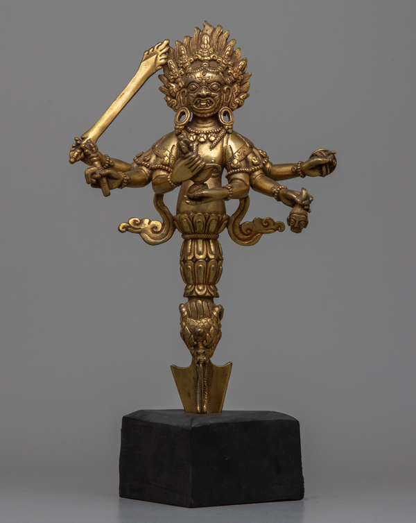 Copper Mahakala Phurba