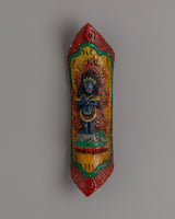 Hand-Carved Sakya Mahakala Decor