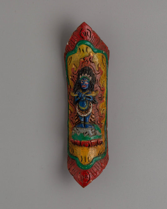 Hand-Carved Sakya Mahakala Decor