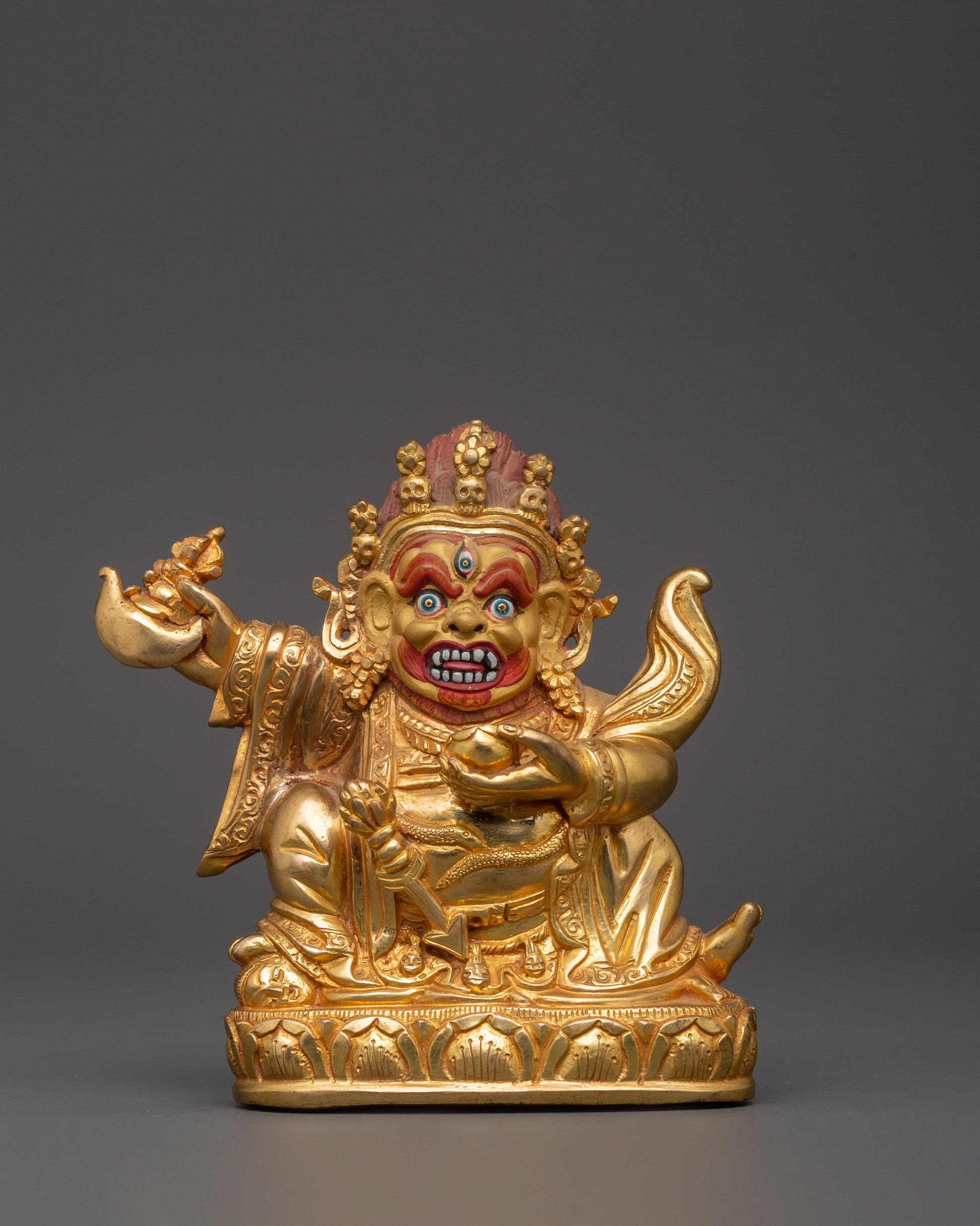 Protector Deity Mahakala Bernagchen Statue