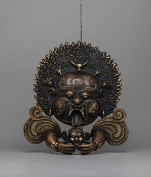Mahakala Face Wall Hanging