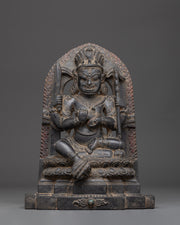 Sacred Four-Armed Mahakala Statue