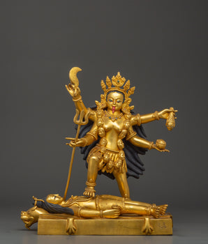 copper-mahakali-statue
