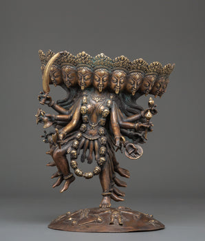 Mahakali Hindu Goddess Statue | Idol for Spiritual Power and Protection