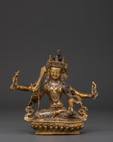 Maha Manjushri Copper Statue