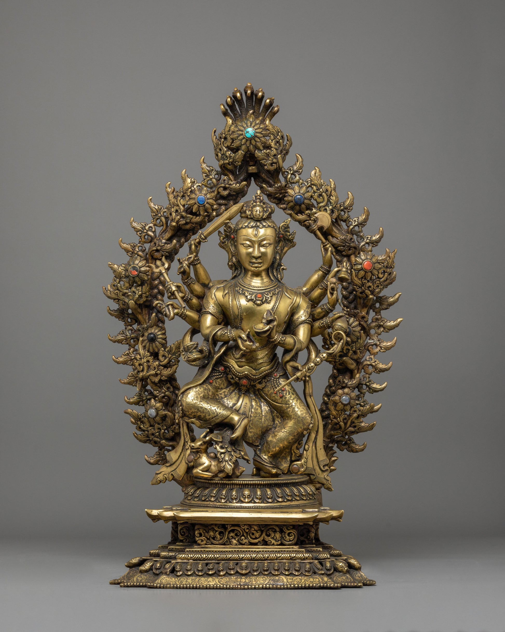Handmade Nityanath Shiva Statue with Nandi