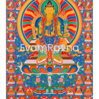 maitreya-bodhisattva-thangka-print