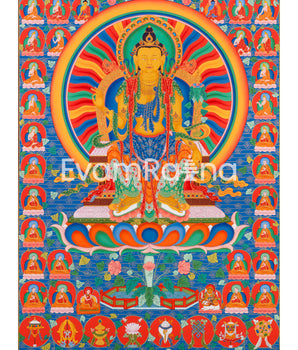 maitreya-bodhisattva-thangka-print