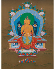 Buddha Maitreya Thangka 
