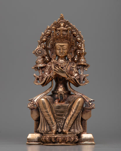 Tibetan Maitreya Buddha Statue