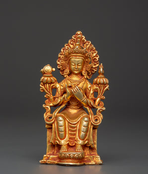 Tibetan Maitreya Buddha Figure