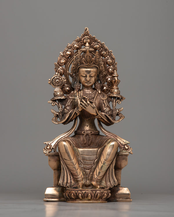 The Buddha Maitreya Statue