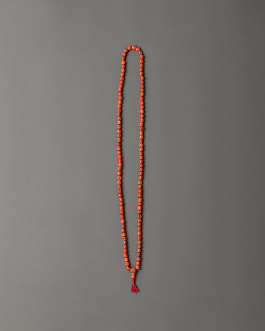 Coral Mala Beads