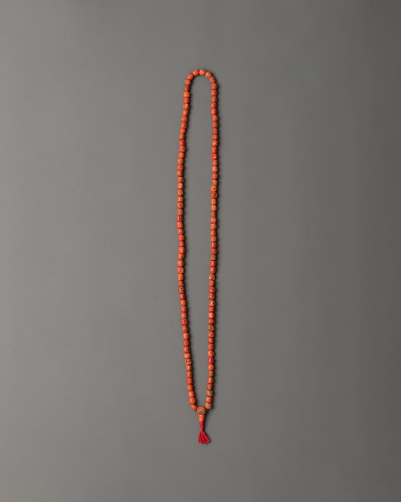 Coral Mala Beads