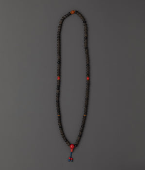 Buddhist Prayer Mala Beads Necklace for Meditation