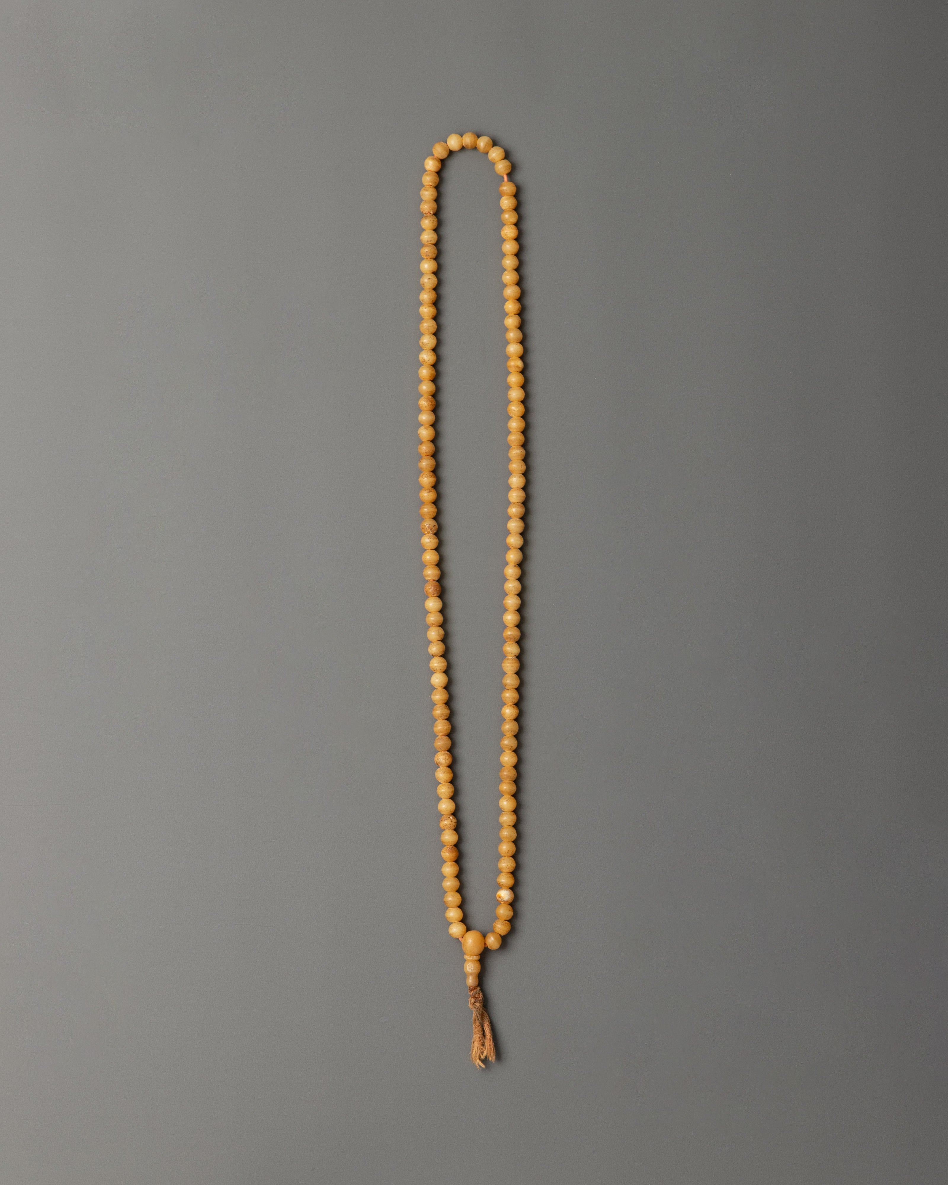 Buddhist Buffalo Bone Mala Beads