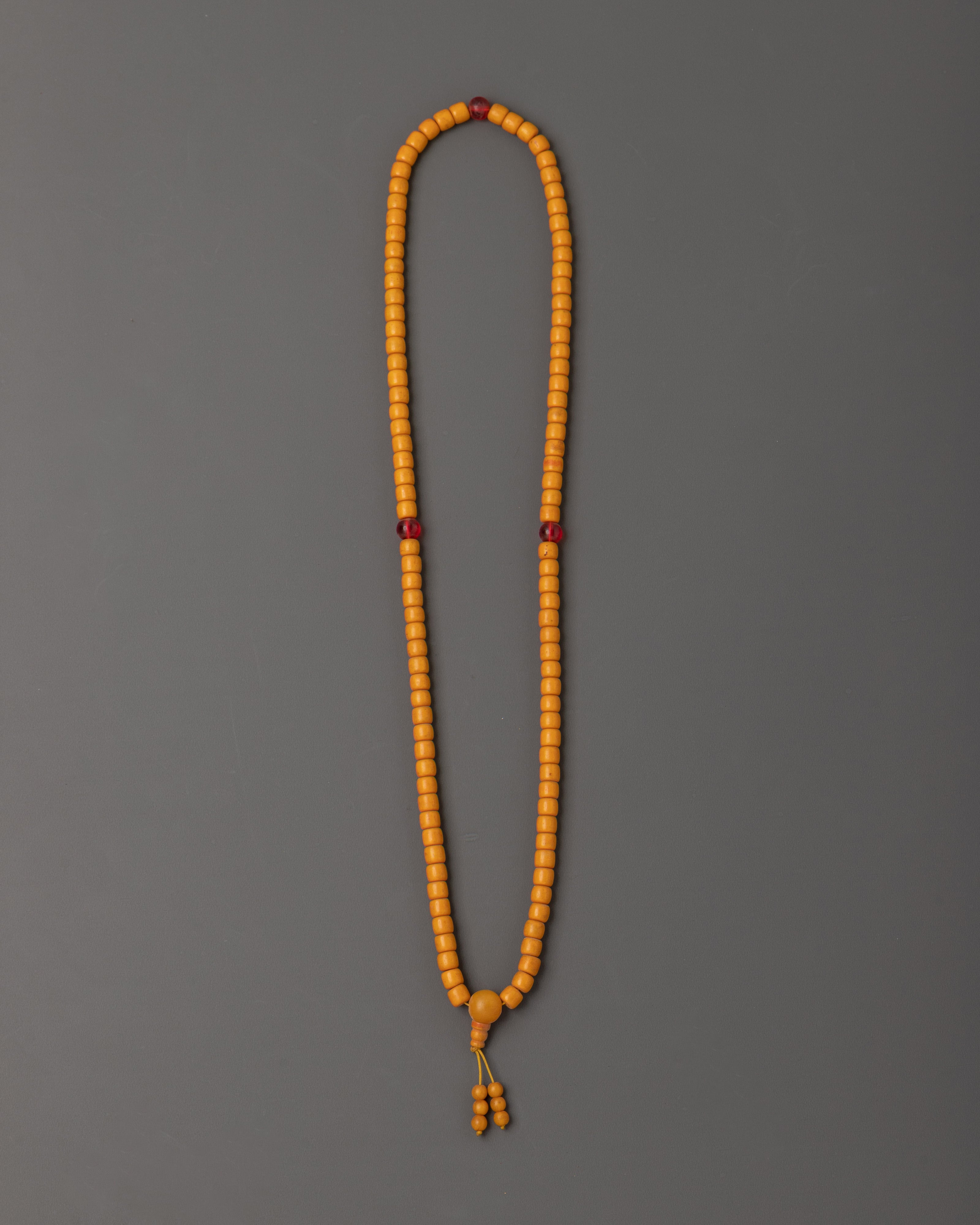 Handmade Tibetan Mala Beads | Traditional Buddhist Prayer Mala