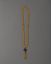 Yellow Agate Mala Beads