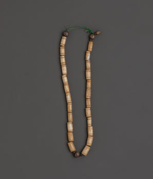 Buddhist Ritual Yak Bone Mala 