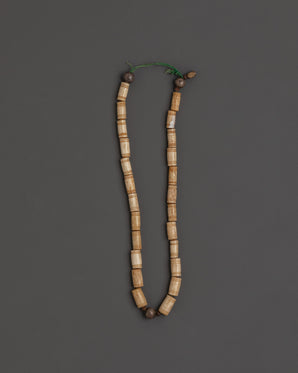 Buddhist Ritual Yak Bone Mala