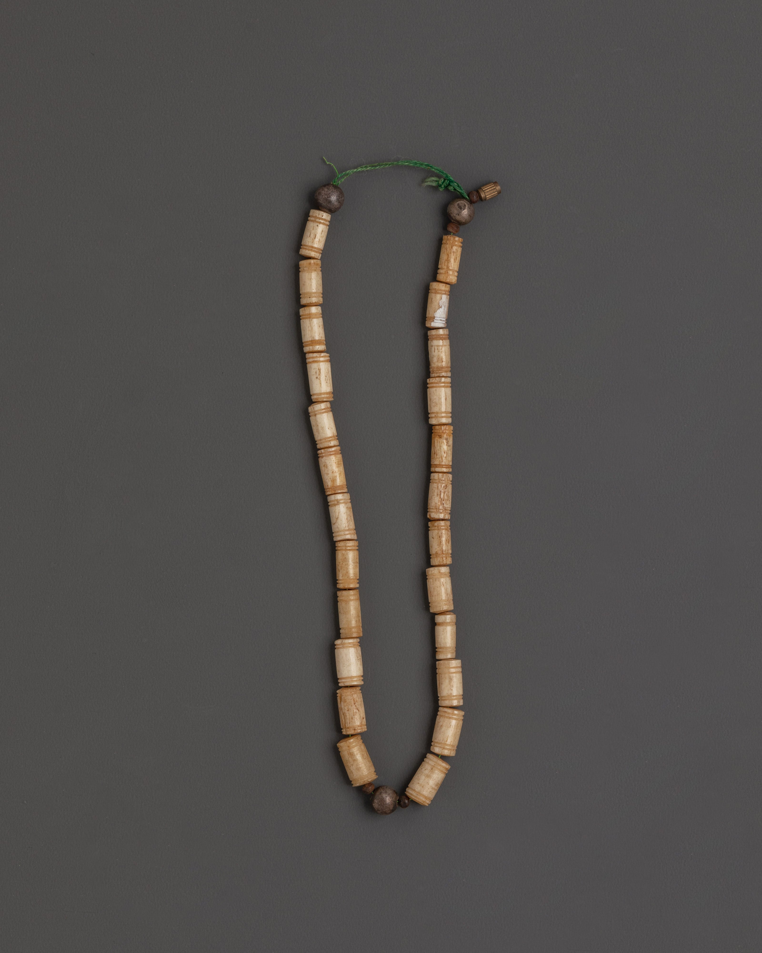 Buddhist Ritual Yak Bone Mala