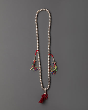 Silver Plated Mala