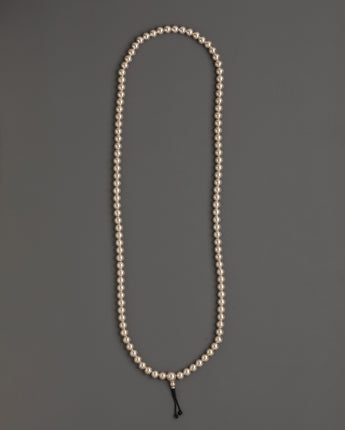 Spiritual Silver Mala Beads 