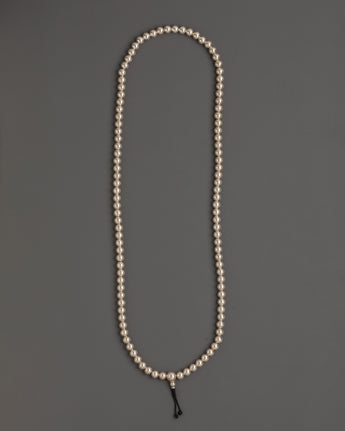 Spiritual Silver Mala Beads 