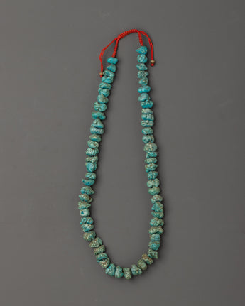 Handcrafted Turquoise Mala Beads