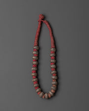 Traditional Silver Mala | Beads for Mindfulness, Protection and Spiritual Practice