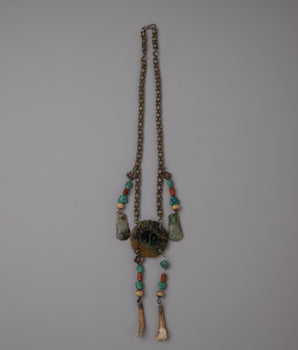 Tibetan Pure Silver Necklace |