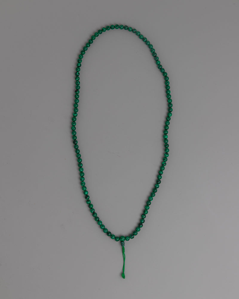 Malachite Mala Beads