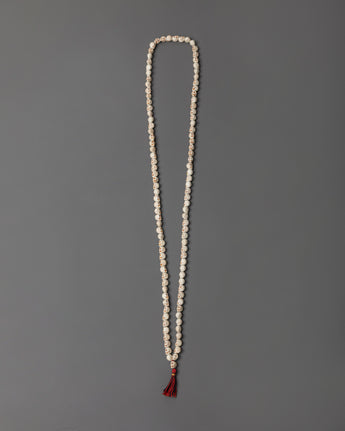 Buddhist Meditation Mala With Skull Design 