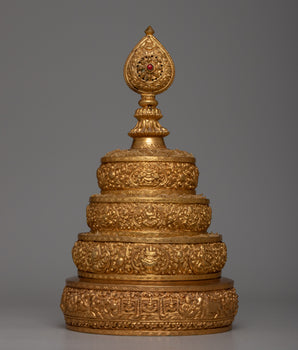 Gold Mandala Offering Set