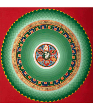 Mantra Mandala Thangka