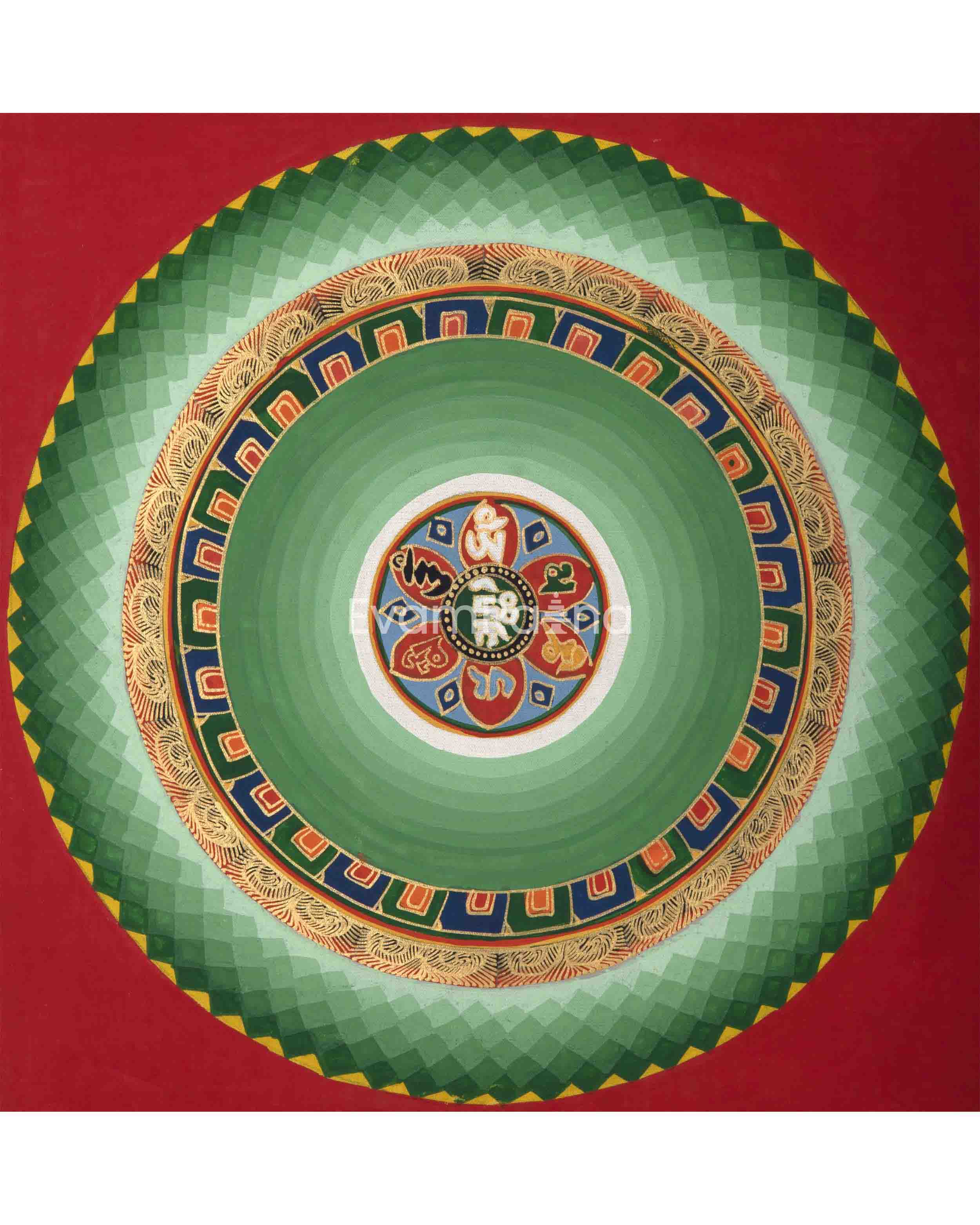 Mantra Mandala Thangka