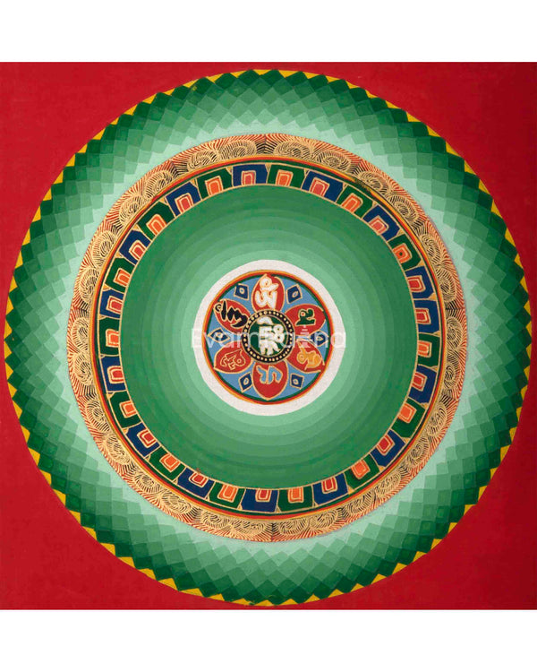 Mantra Mandala Thangka