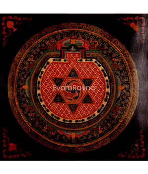 Mandala Tibetan Buddhist Thangka