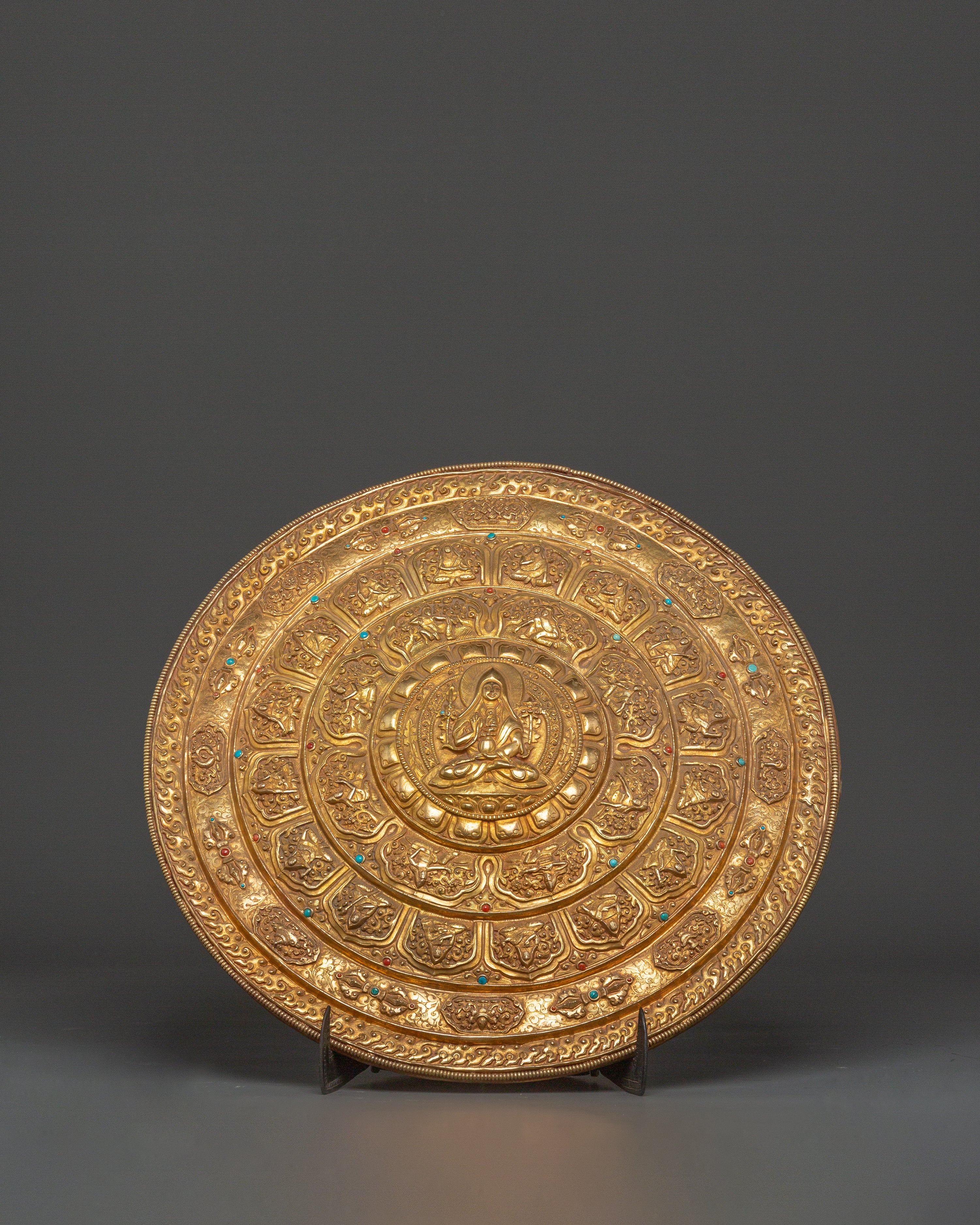 Tsongkhapa Mandala with Stand