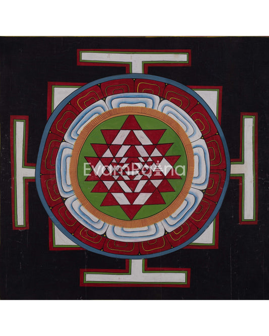 Vintage Shree Yantra Mandala