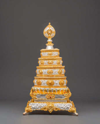 Traditional Buddhist Mandala Offering Set