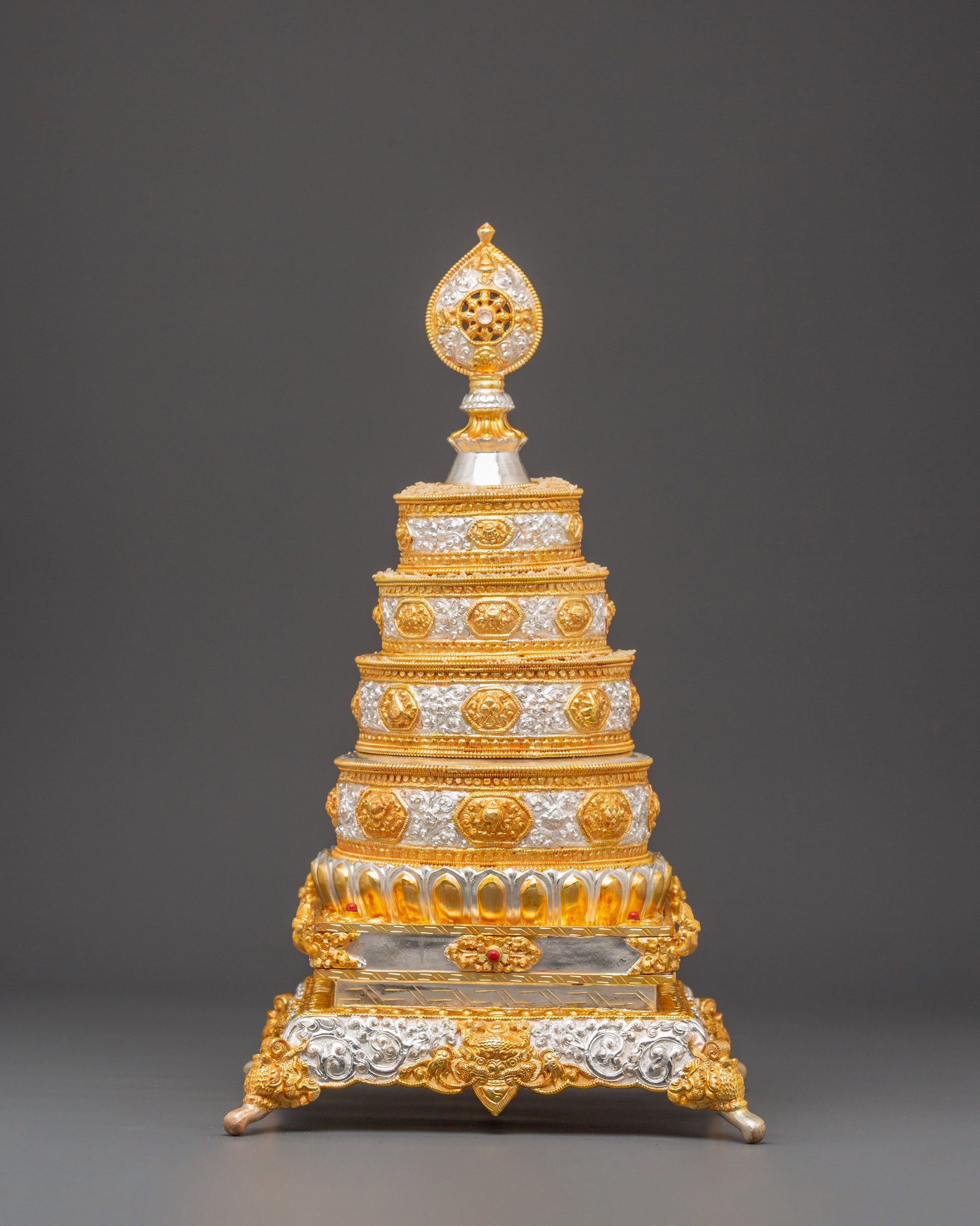 Traditional Buddhist Mandala Offering Set
