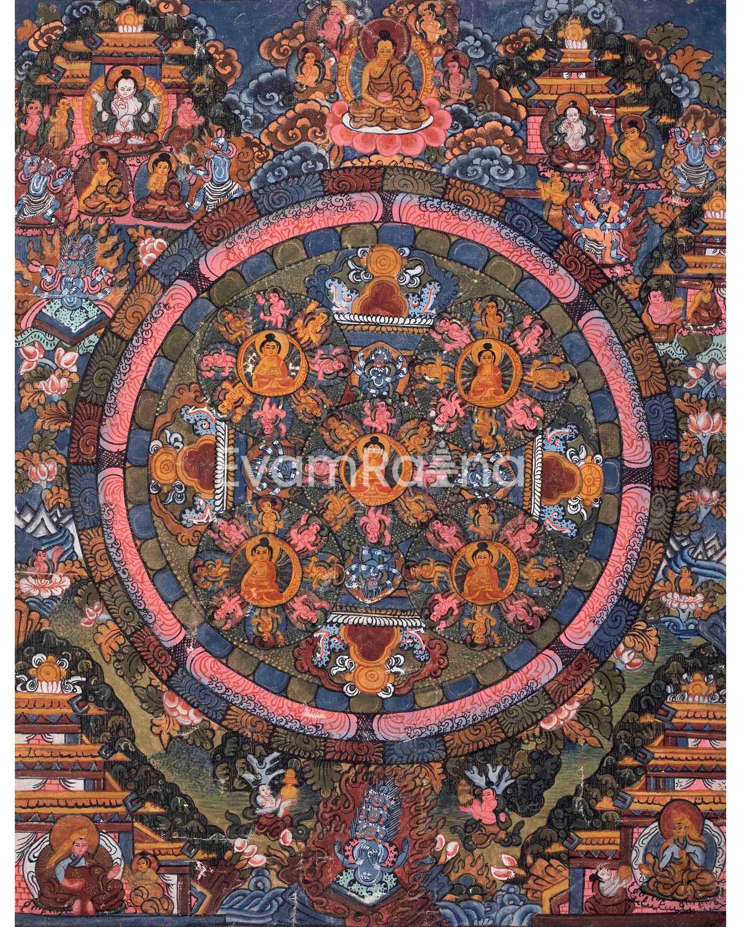 Fine Quality Shakyamuni Buddha Mandala