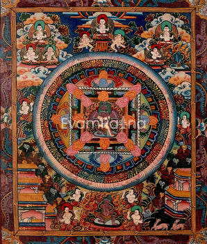 Deity Mandalas Thangka Painting