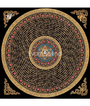 Mantra Mandala Thangka
