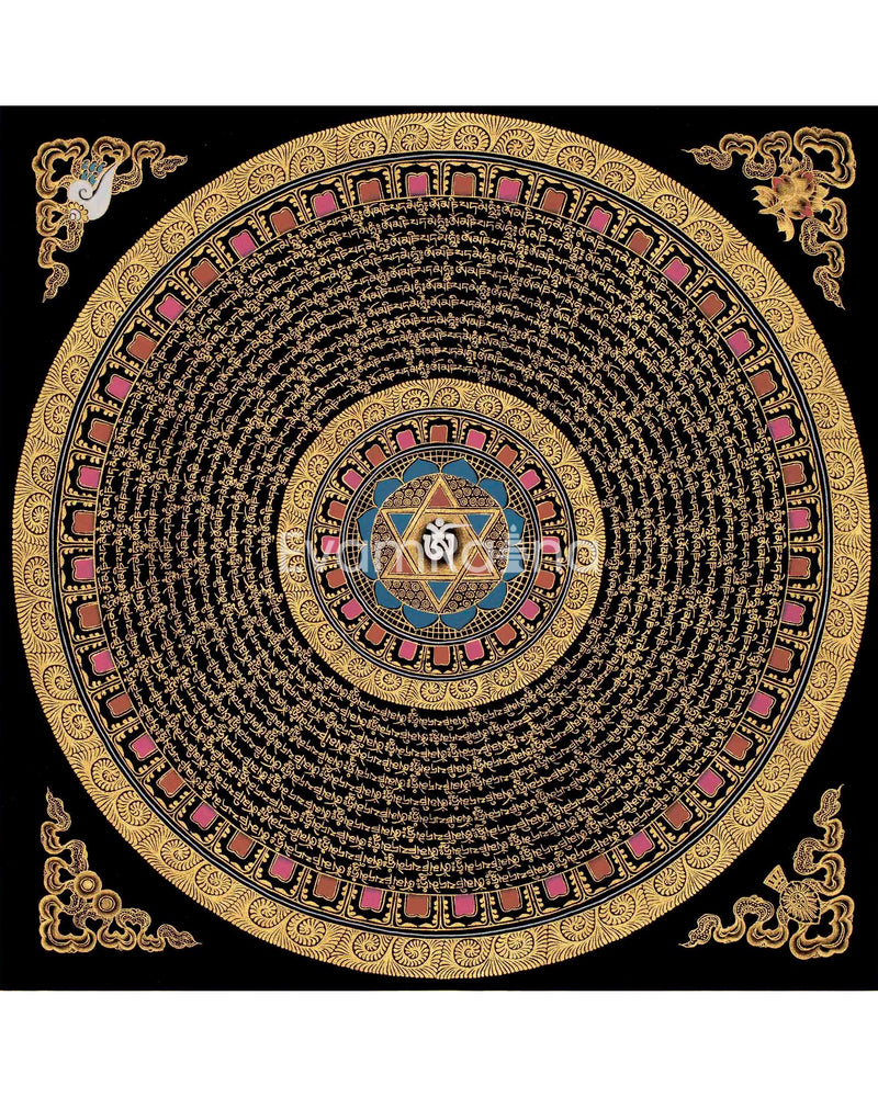 Mantra Mandala Thangka